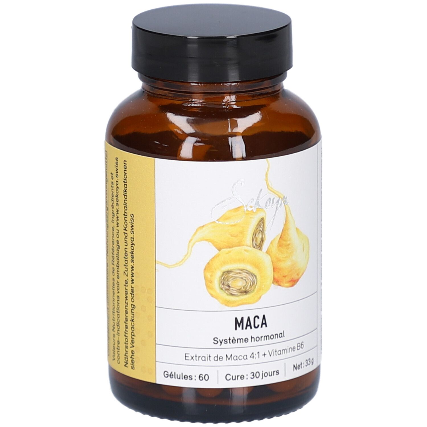 Sekoya Swiss - Maca | Gegen Wechseljahresbeschwerden