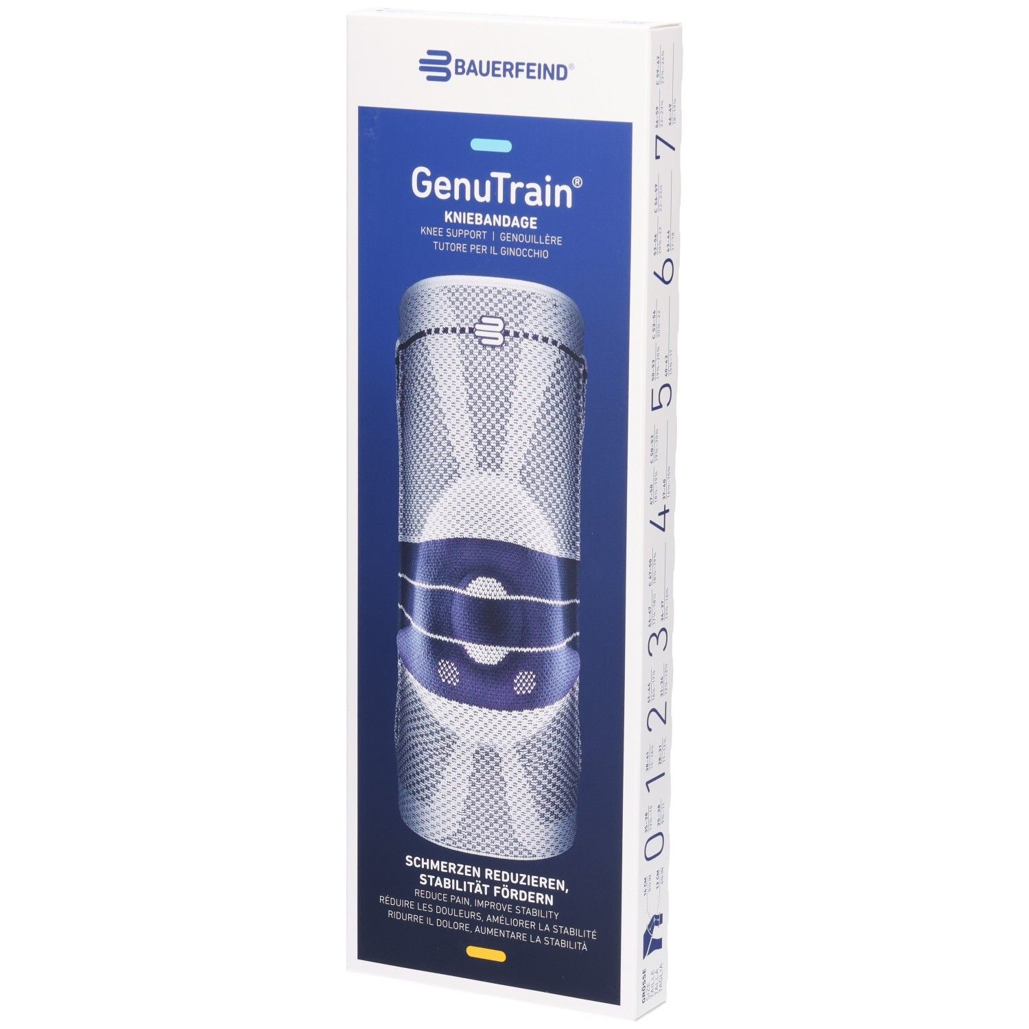 Bauerfeind GenuTrain - Genouillère Comfort Taille 5