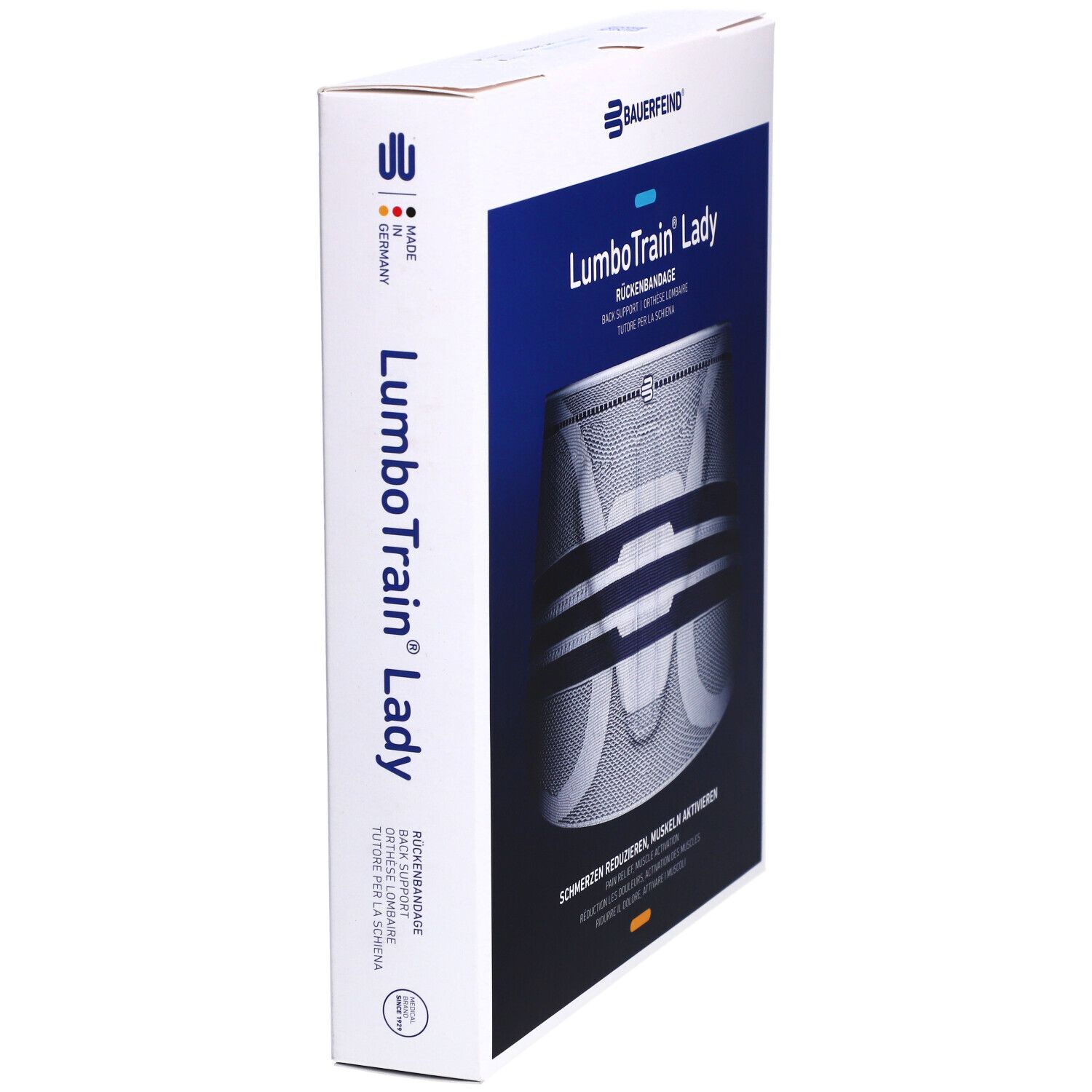 Lumbotrain Lady Aktivbandage Gr3 titan 1 St Bandage(s)