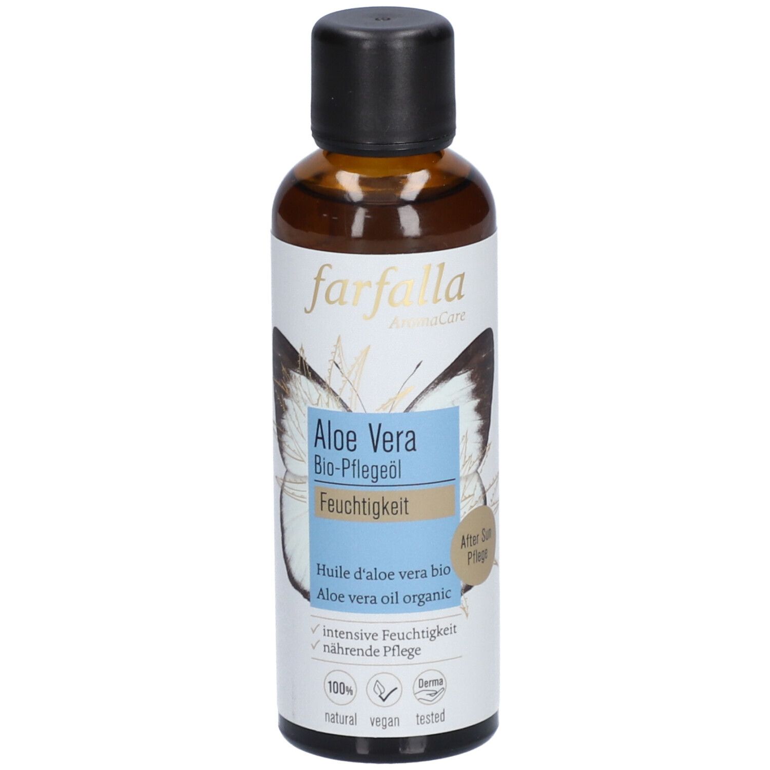 Farfalla Bio-Pflegeöl Aloe Vera 75 ml Ätherisches Öl
