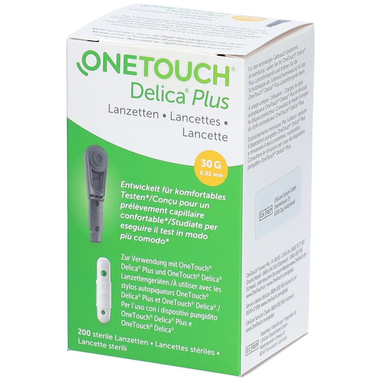 Onetouch® Delica® Plus Lancettes