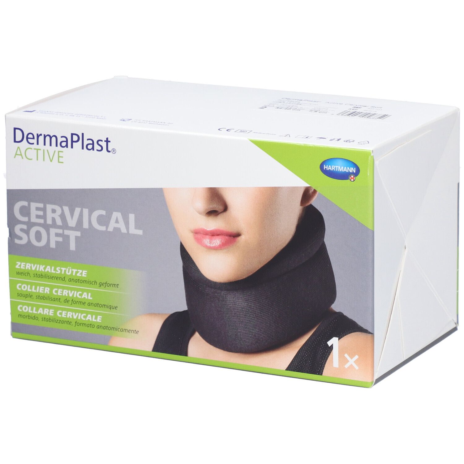 Hartmann Dermaplast® Active Cervical low high Collier cervical taille 2 34-40 cm