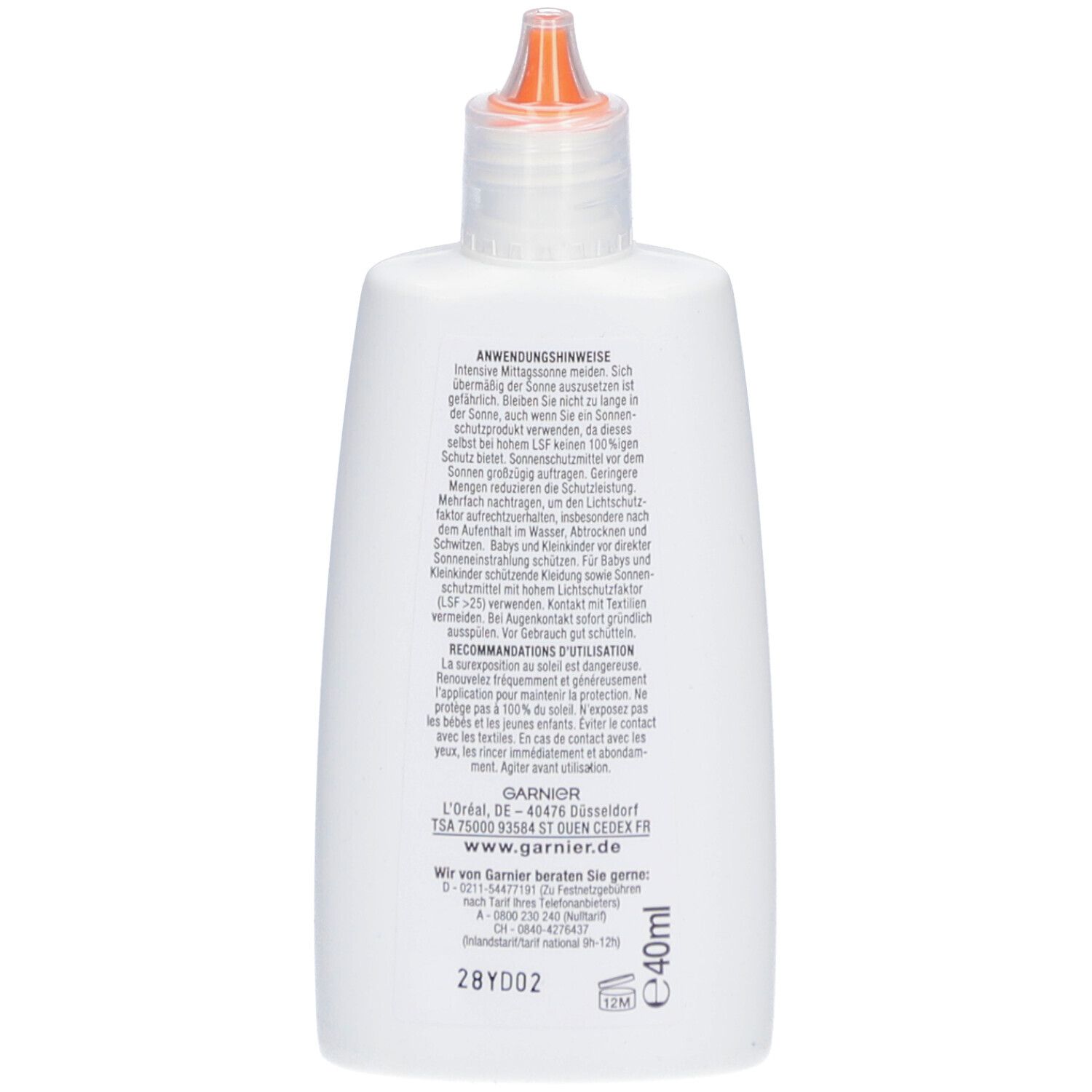 Garnier Super UV Antioxidierendes Sonnenschutz-Fluid SPF 50