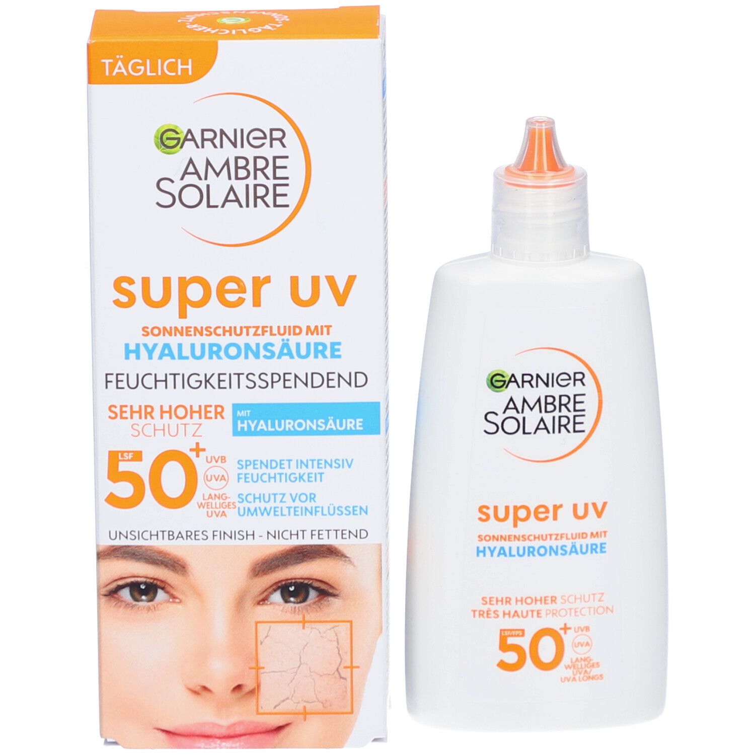 Garnier Super UV Antioxidierendes Sonnenschutz-Fluid SPF 50