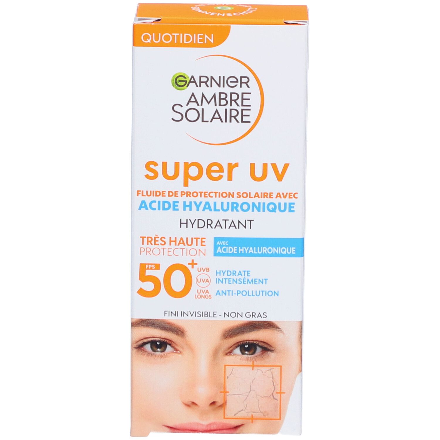 Garnier Super UV Antioxidierendes Sonnenschutz-Fluid SPF 50