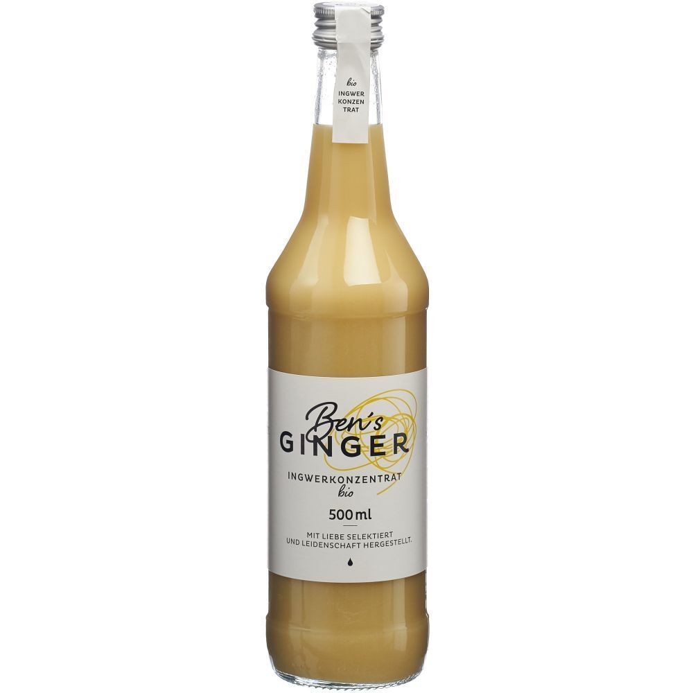 Ben's Ginger Ingwerkonzentrat Bio Fl small 500 ml Konzentrat