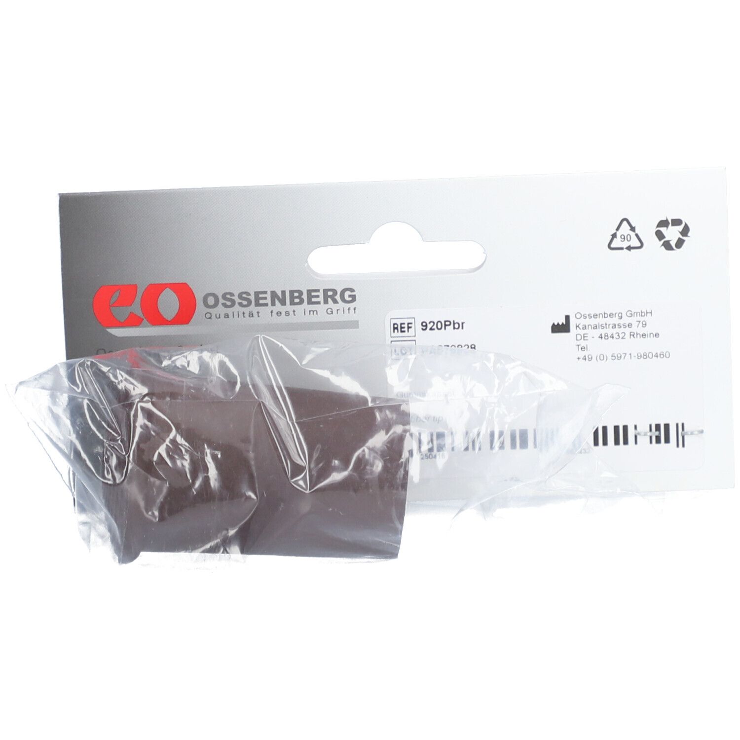 Ossenberg Capsule pour canne en bois 20 mm marron