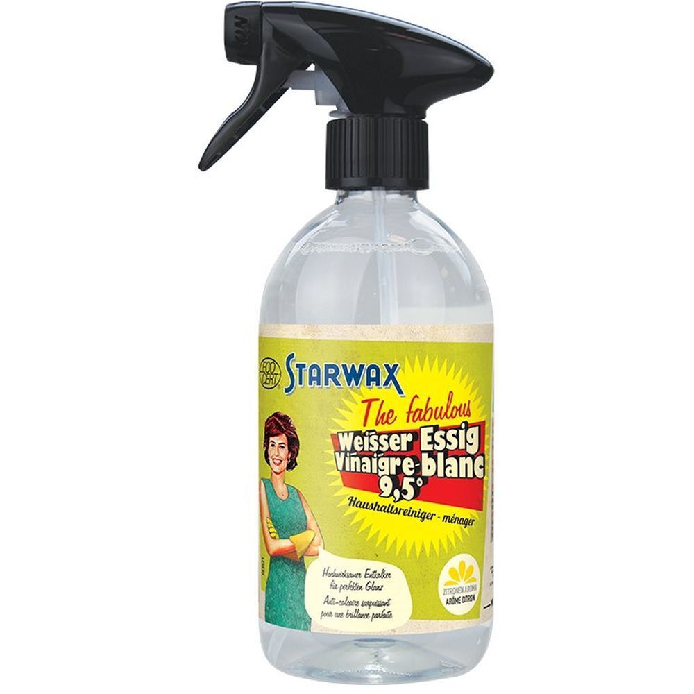Starwax the fabulous weiss Essig 9.5° Zitr 500 ml Spray