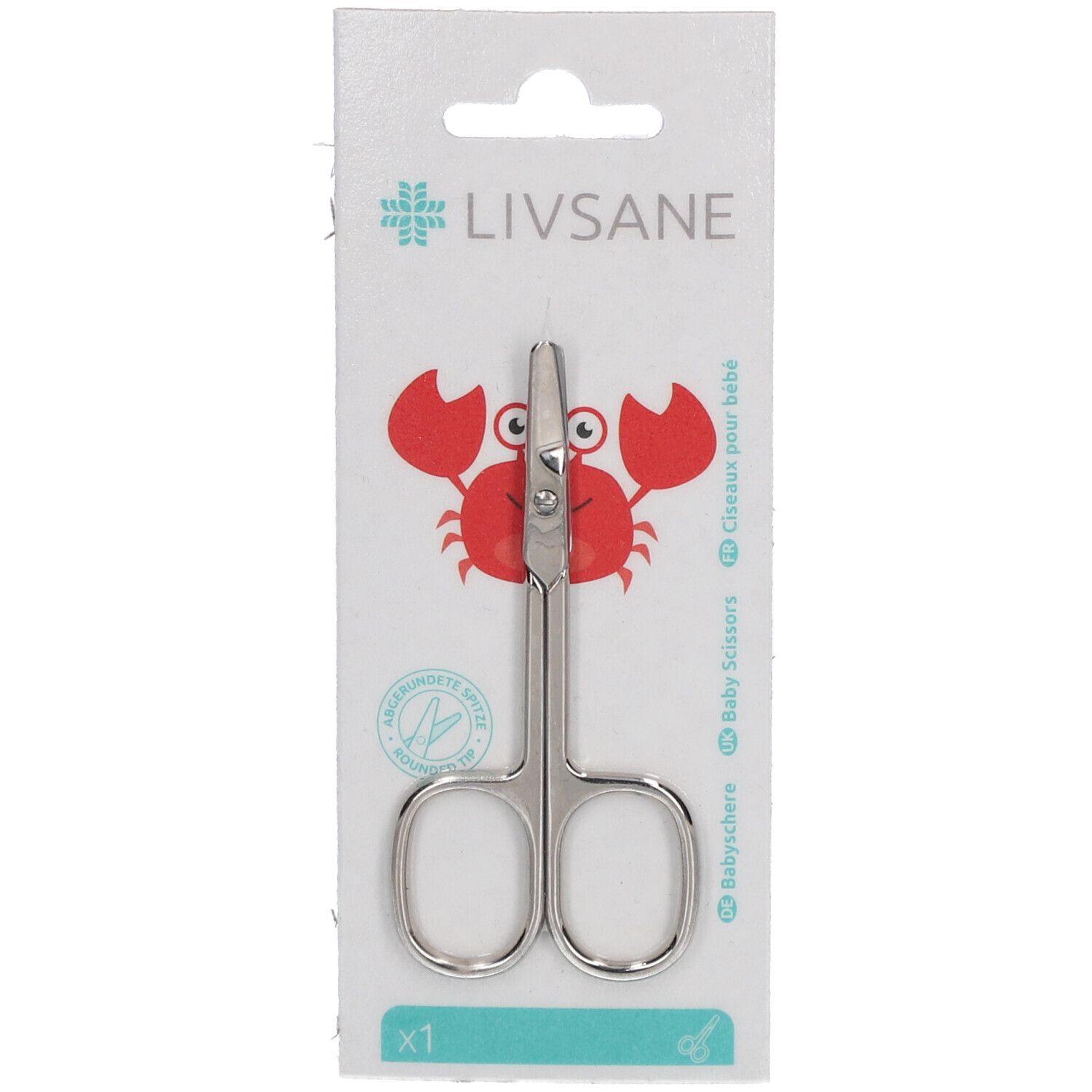 Livsane Babyschere 1 St Schere