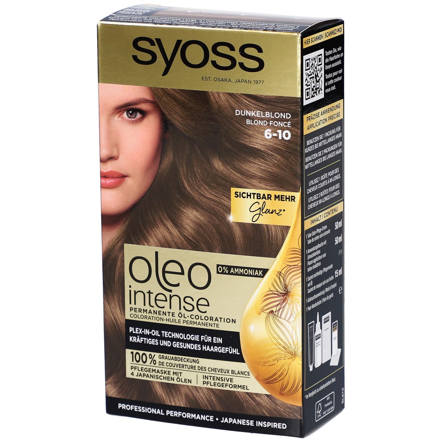 Syoss Oleo Intense 6-10 Blond foncé