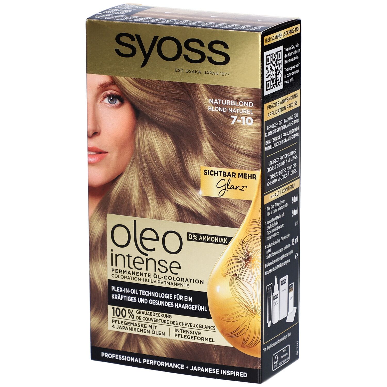 Syoss Oleo Intense 7-10 Blond naturel