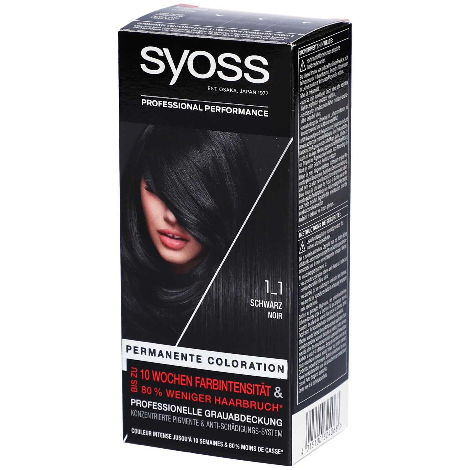Syoss Baseline 1-1 Noir