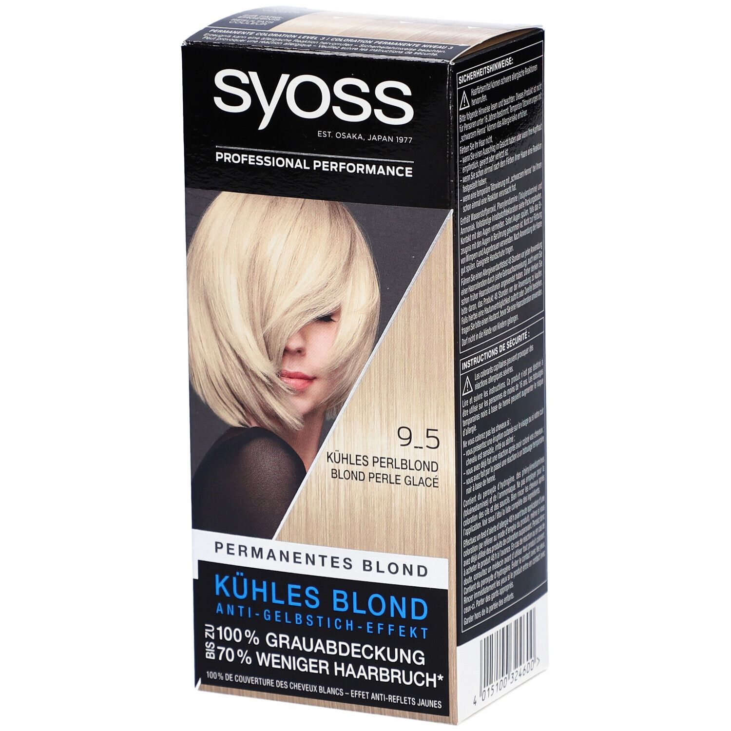 Syoss Baseline 9-5 Blond perle froid