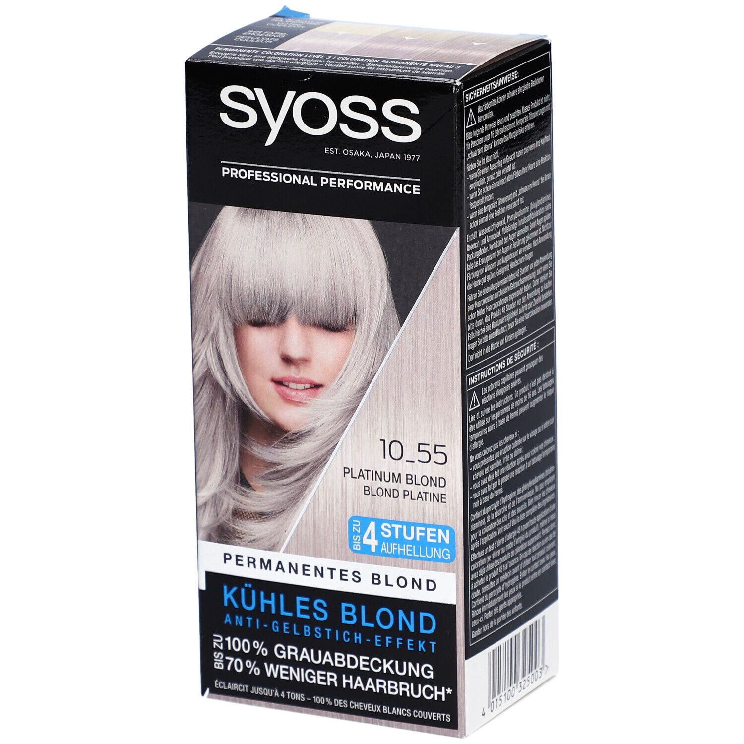 Syoss Blond Line 10-55 Platinum Blond