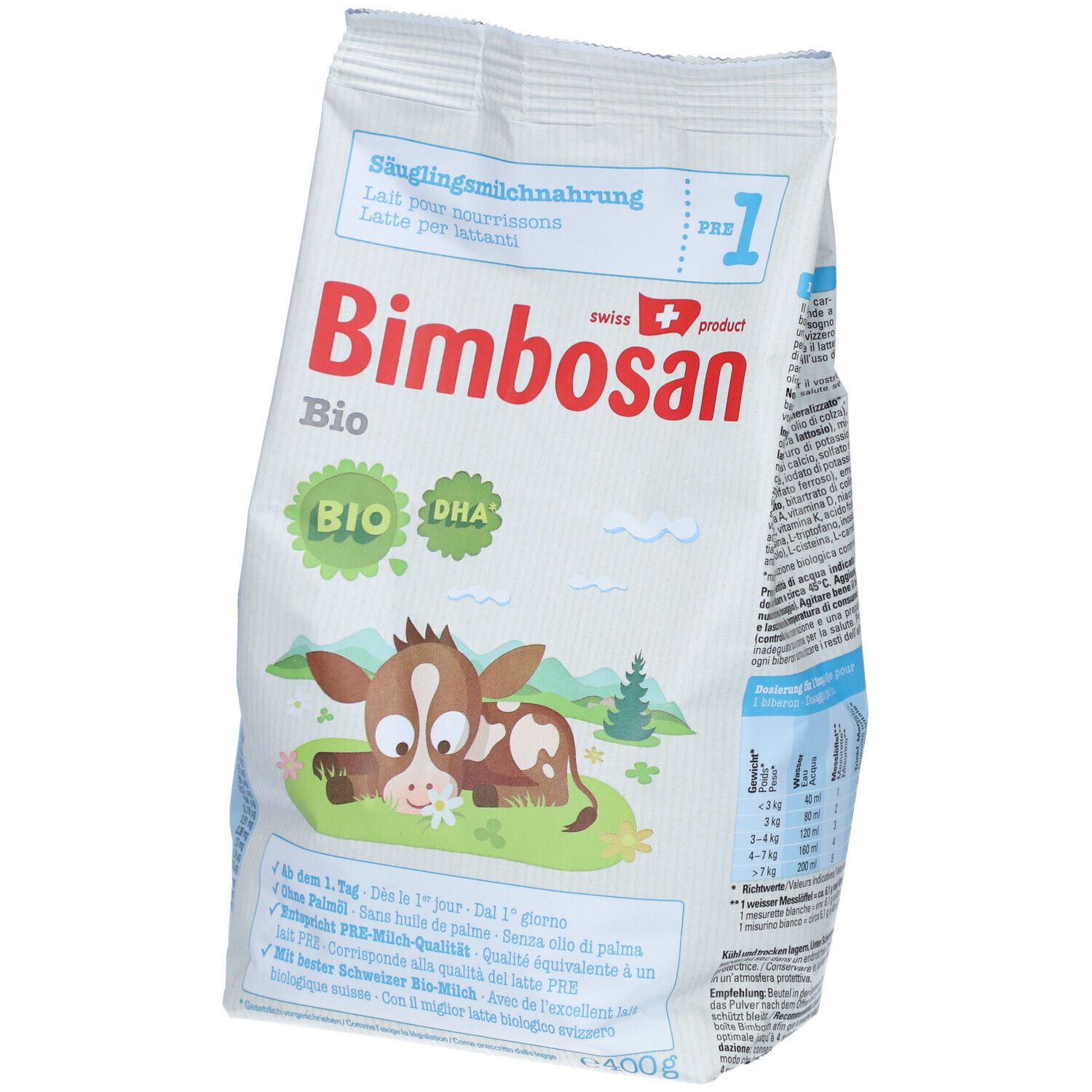 Bimbosan Bio 1 Säuglingsmilch Refill