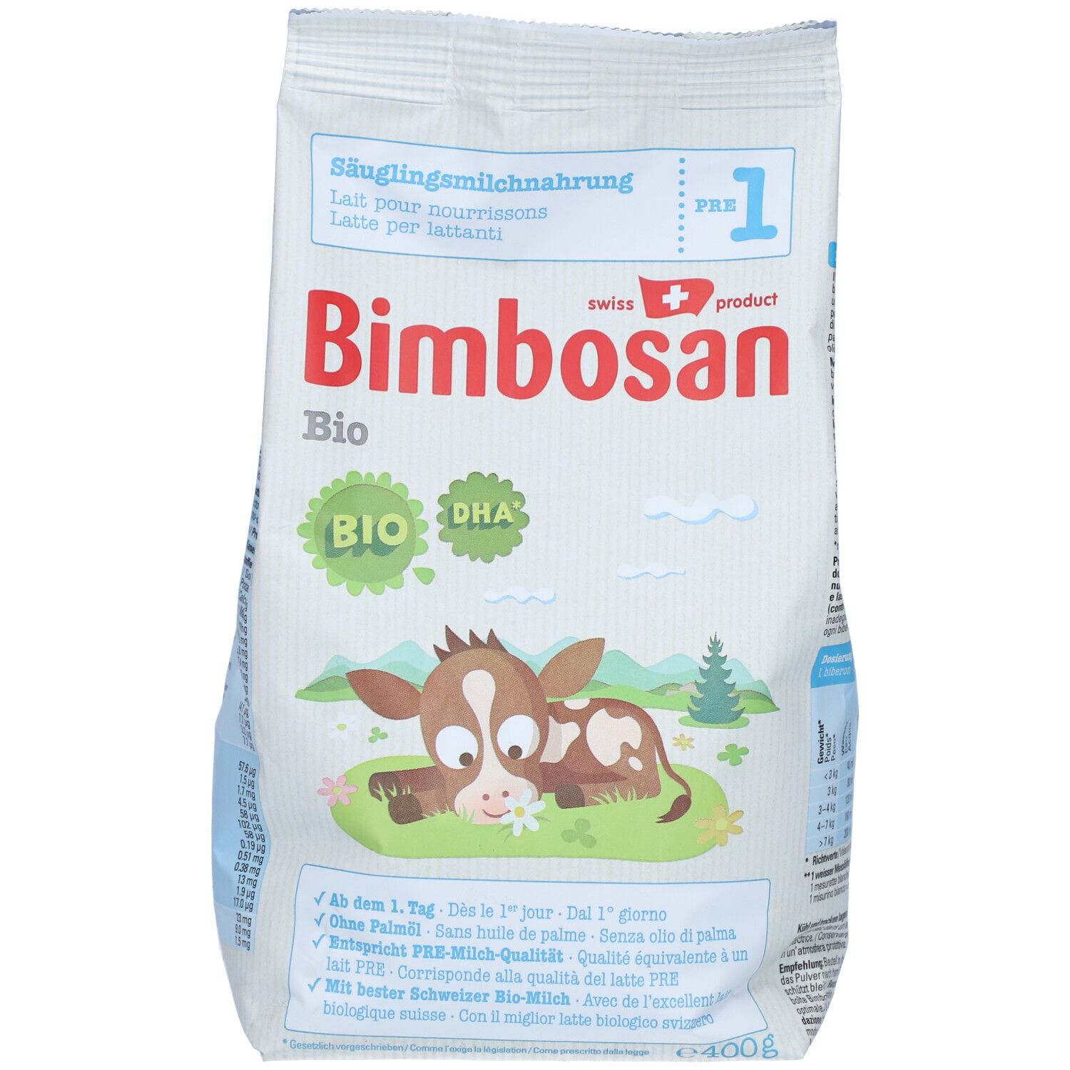 Bimbosan Bio 1 Säuglingsmilch Refill