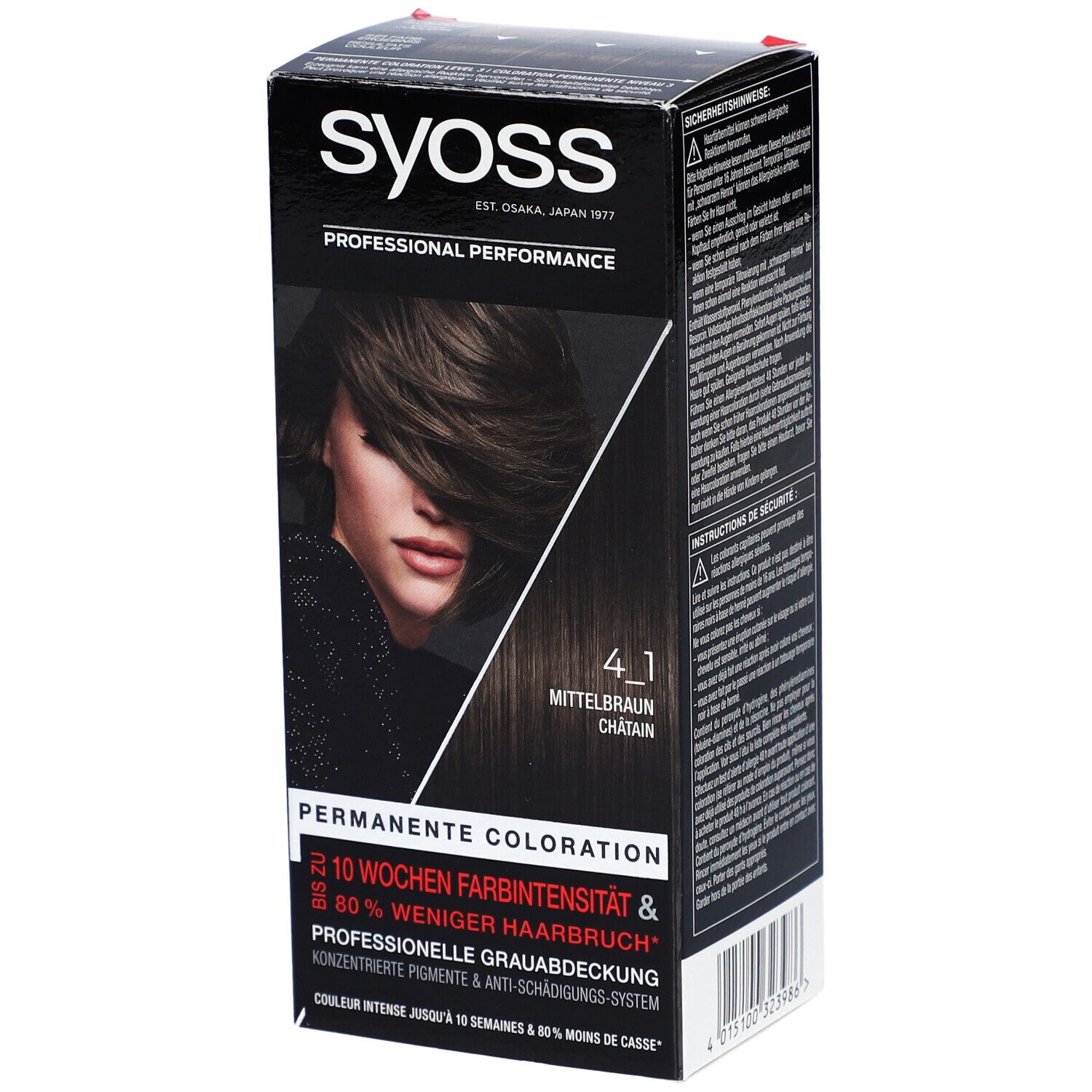 Syoss Baseline 4-1 Brun moyen