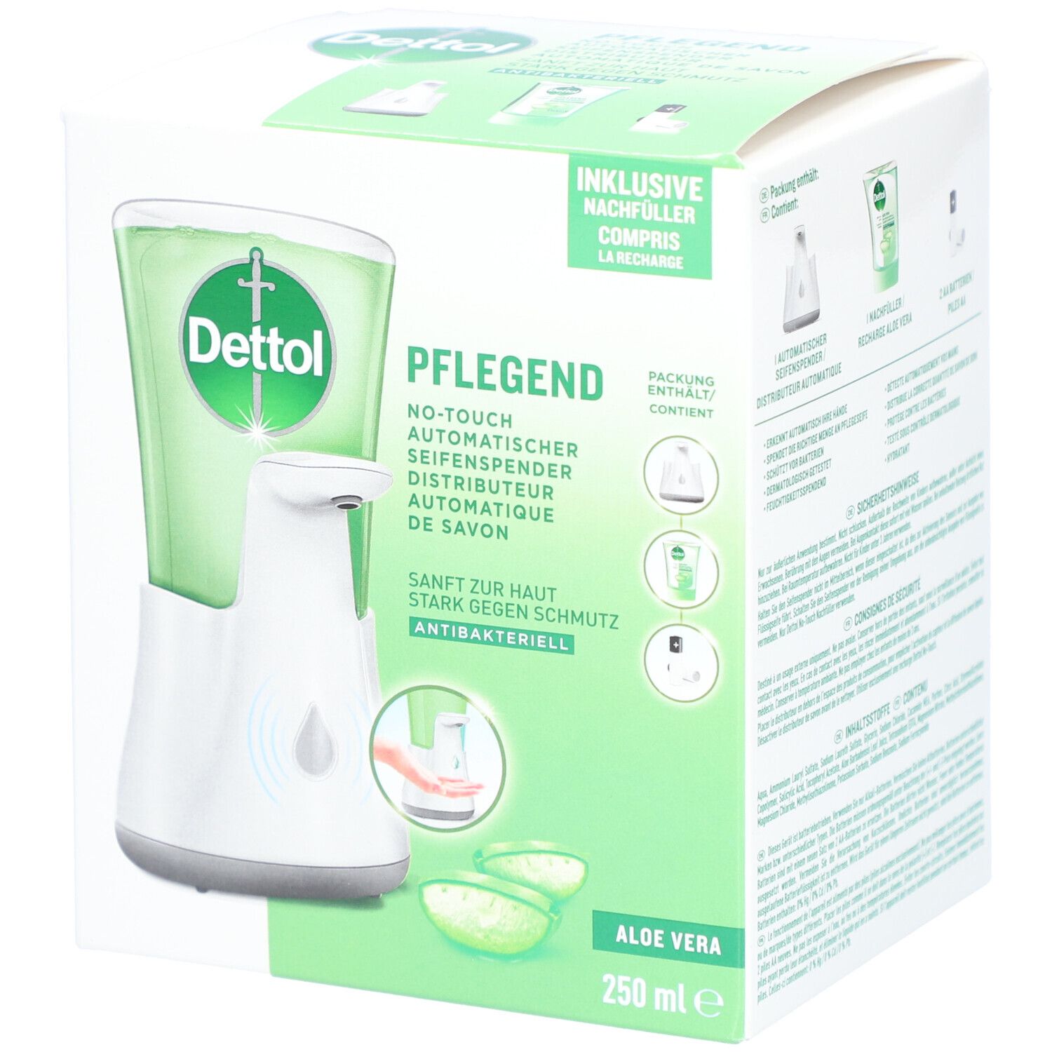 Dettol No-Touch Starter pack Aloé Véra