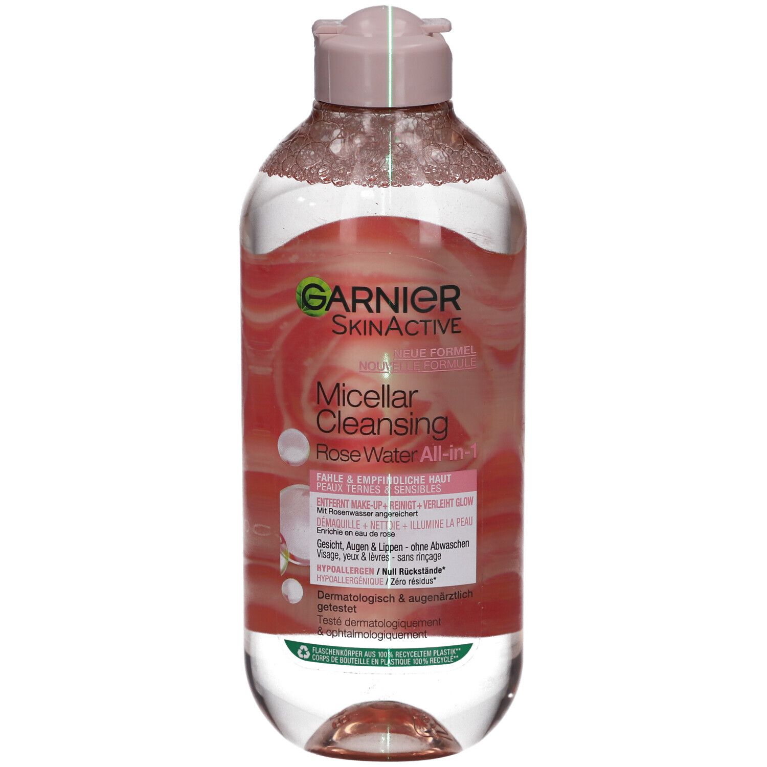 Garnier Mizellares Reinigungswasser mit Rosenwasser