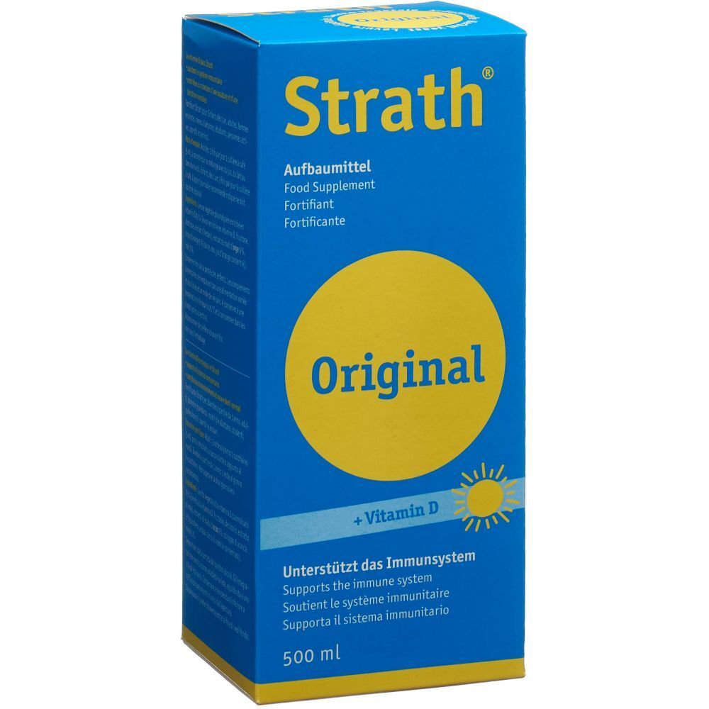 Strath Original liq Aufbaumittel mit Vit D 500 ml Liquidum