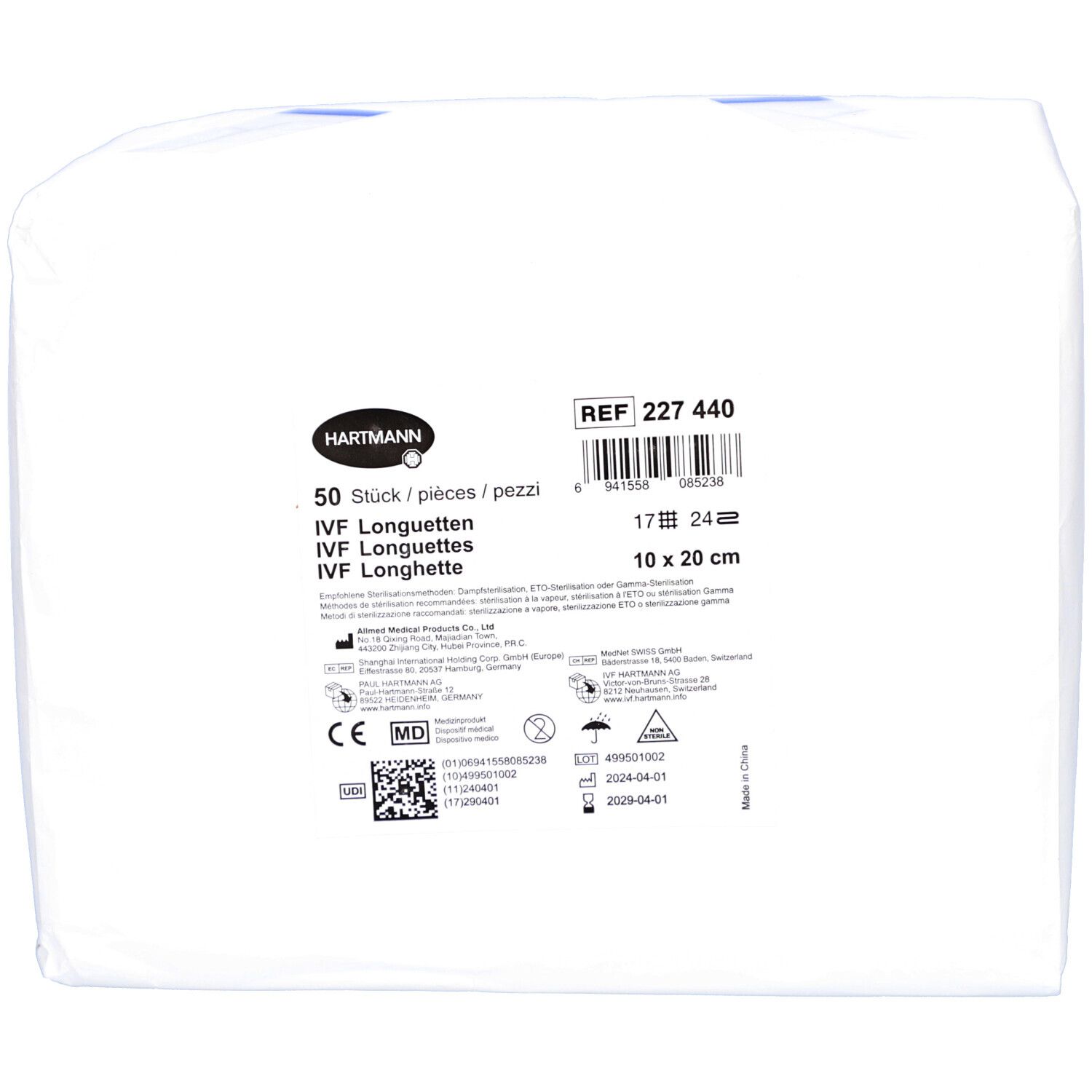 Ivf® Longuetten Typ 17 – 10x20 cm