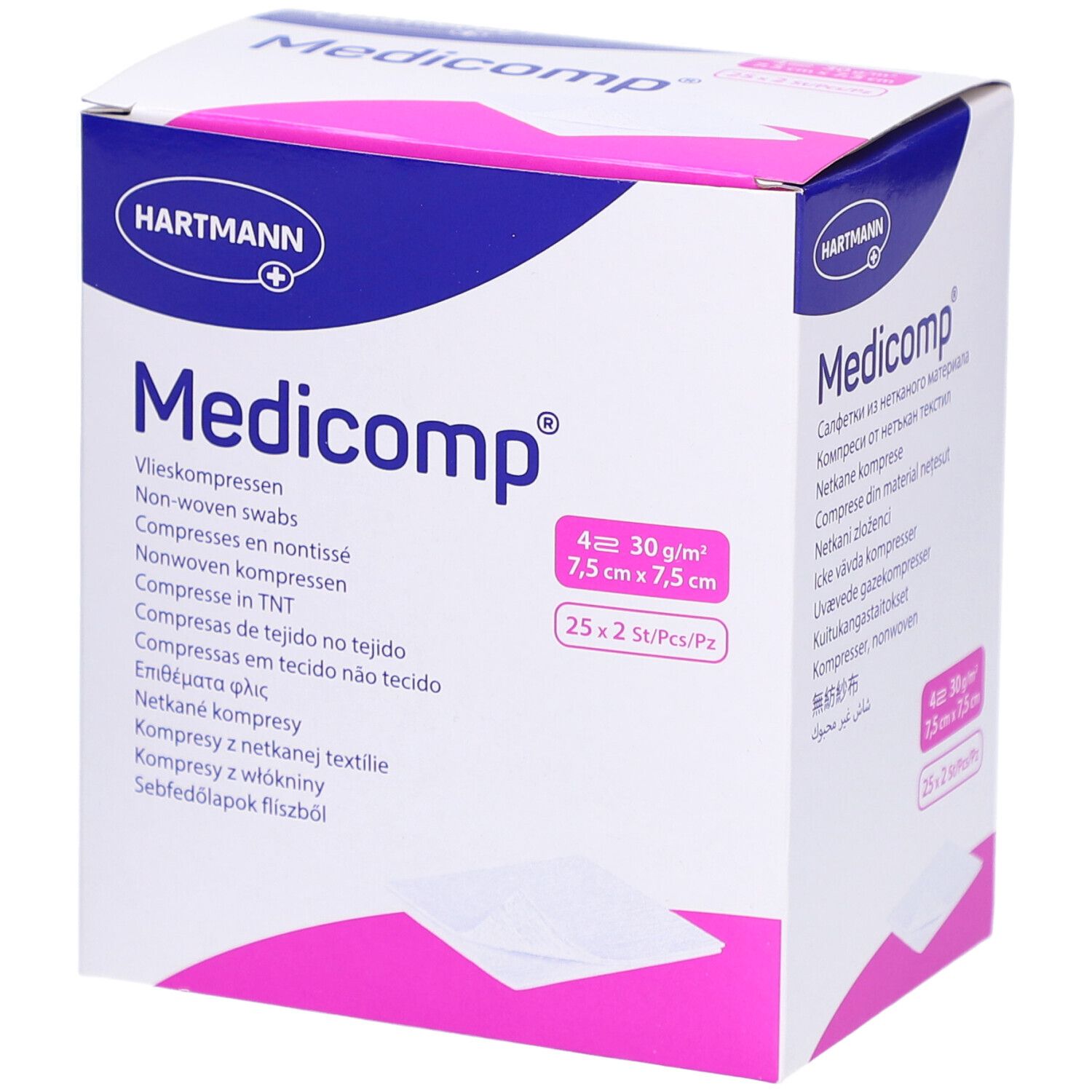 Hartmann Medicomp® sterile Vlieskompresse verschiedene Größen