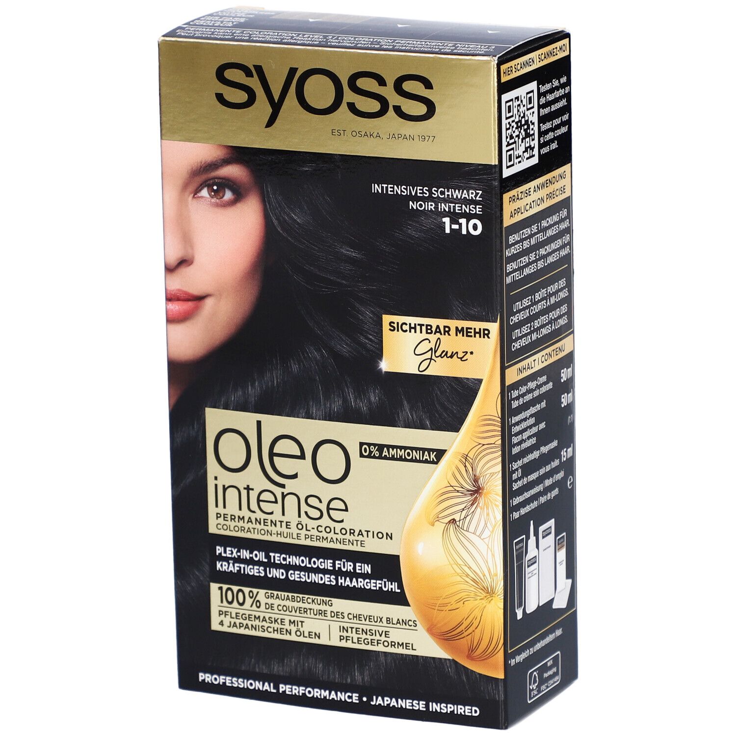 Syoss Oleo Intense 1-10 noir intense