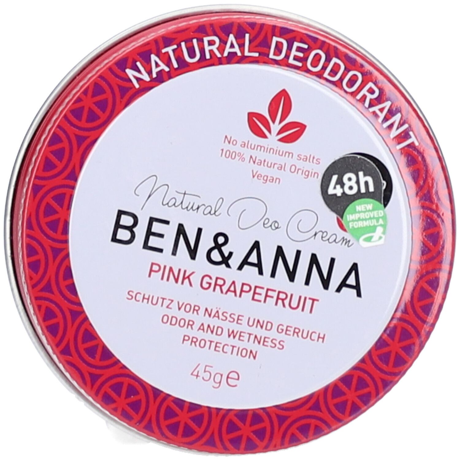 Ben&Anna Pink Grapefruit Metal Jar