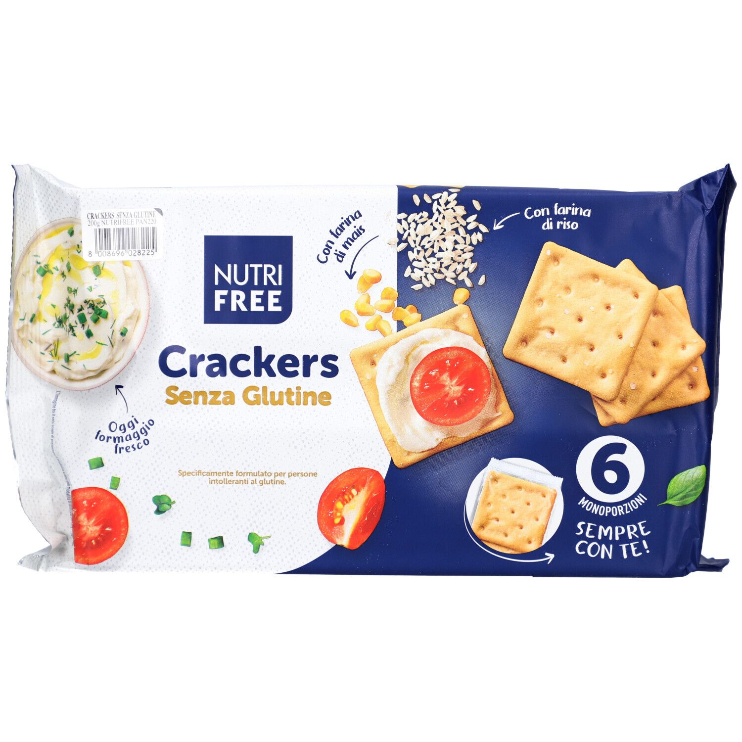 Nutrifree Crackers glutenfrei 200 g Futter