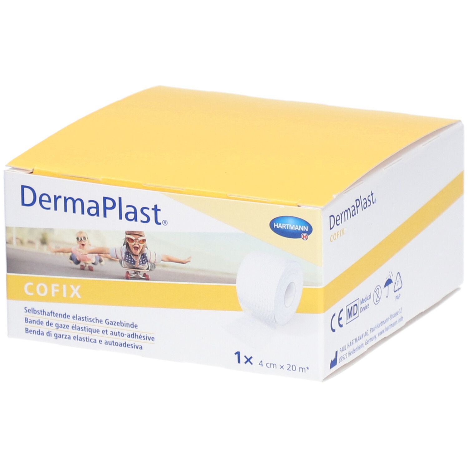 Hartmann Dermaplast® CoFix 4 cm x 20 m blanc
