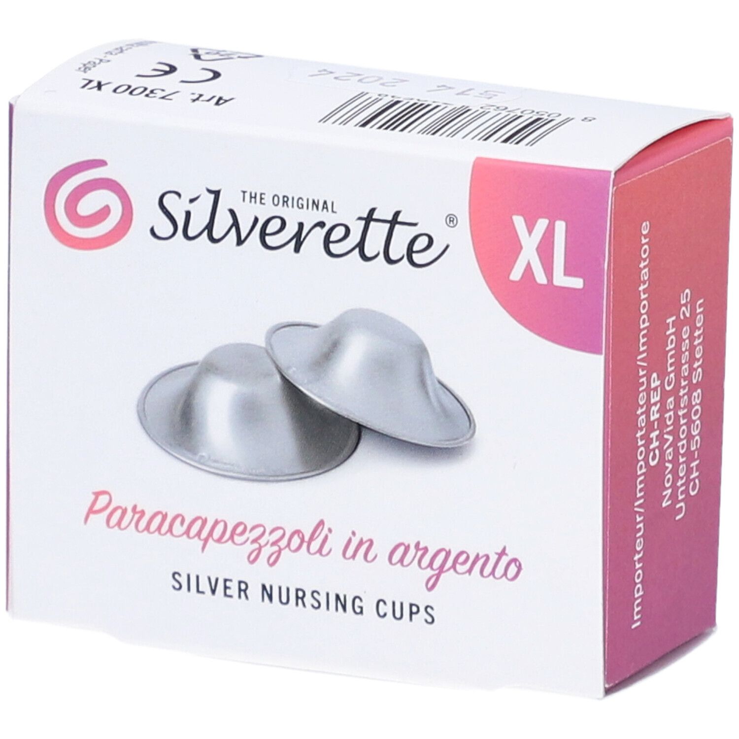 Silverette Bonnet d'allaitement XL ø 5 cm
