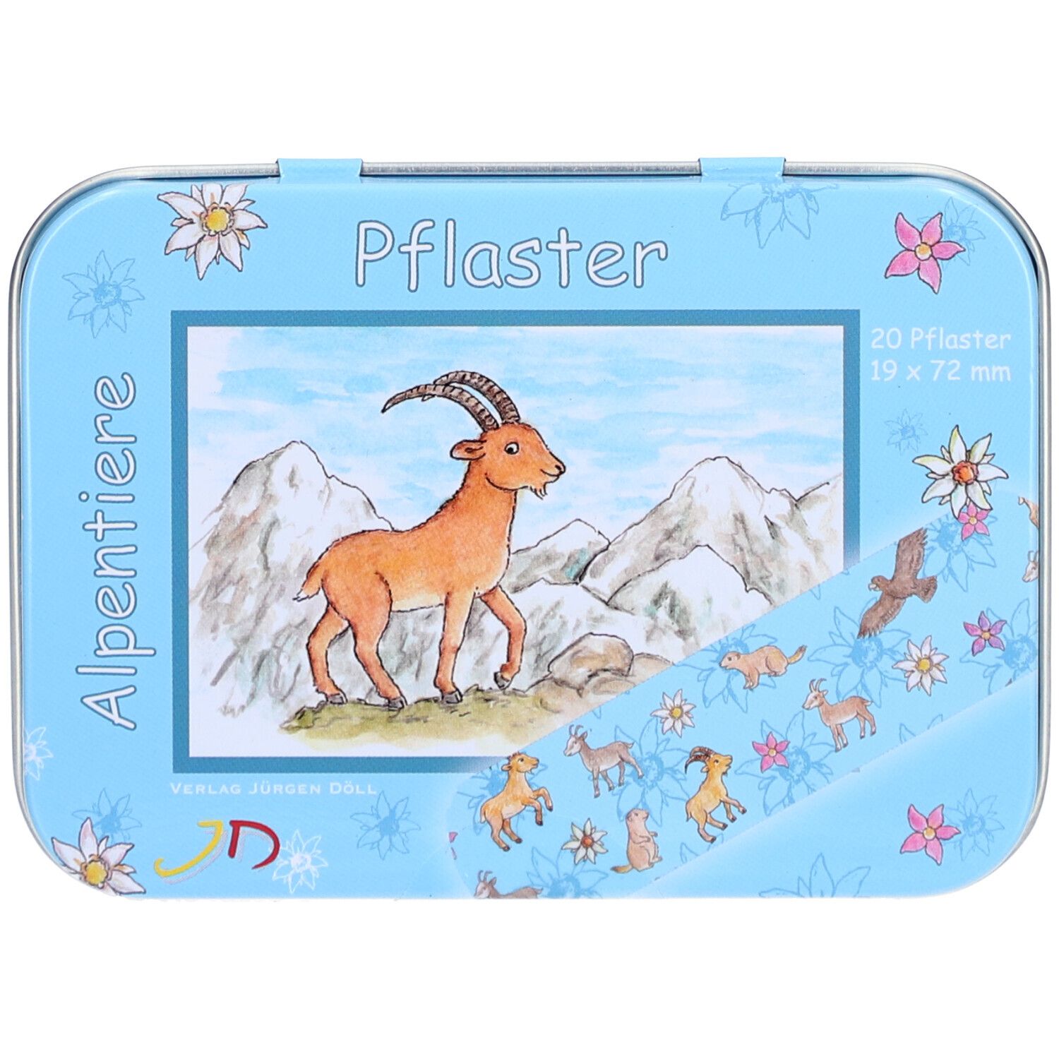 Döll® Pansements 19 x 72 mm - Animaux des Alpes