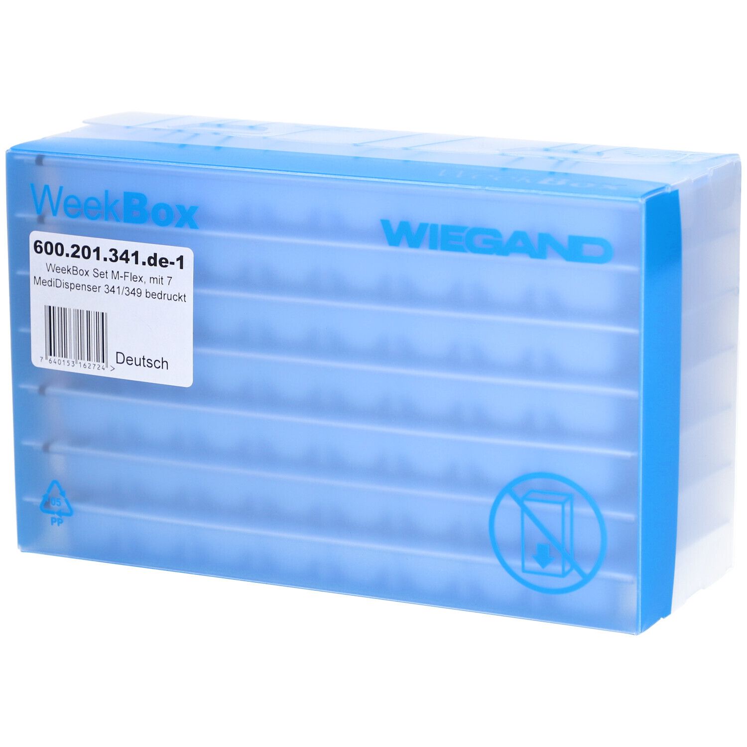 Wiegand Weekbox Set M-Flex 7 Tage D
