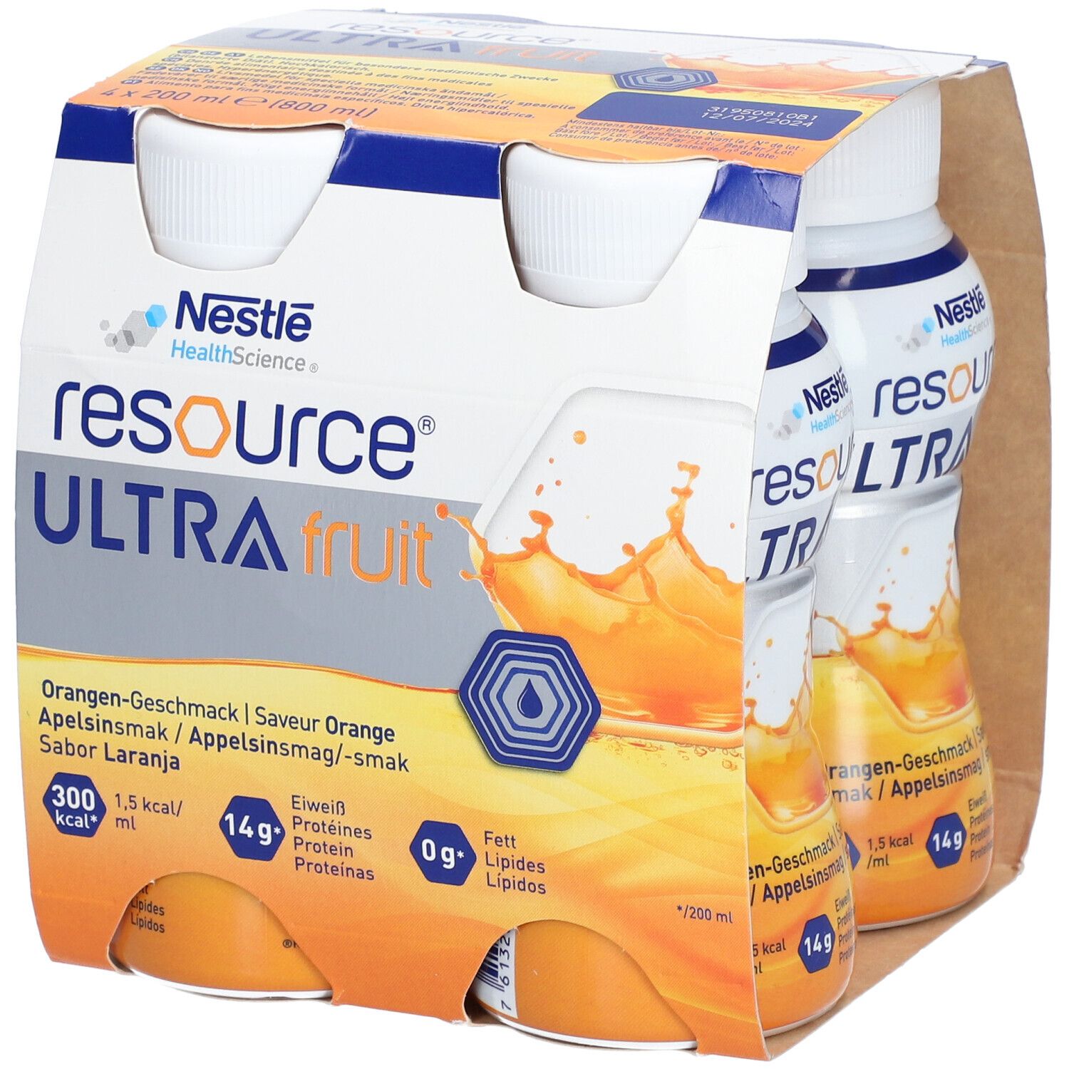 Nestle Resource® Boisson Ultra Fruit Orange