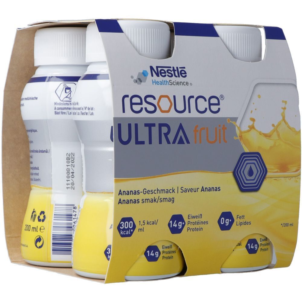 Nestle Resource® Boisson Ultra Fruit Ananas