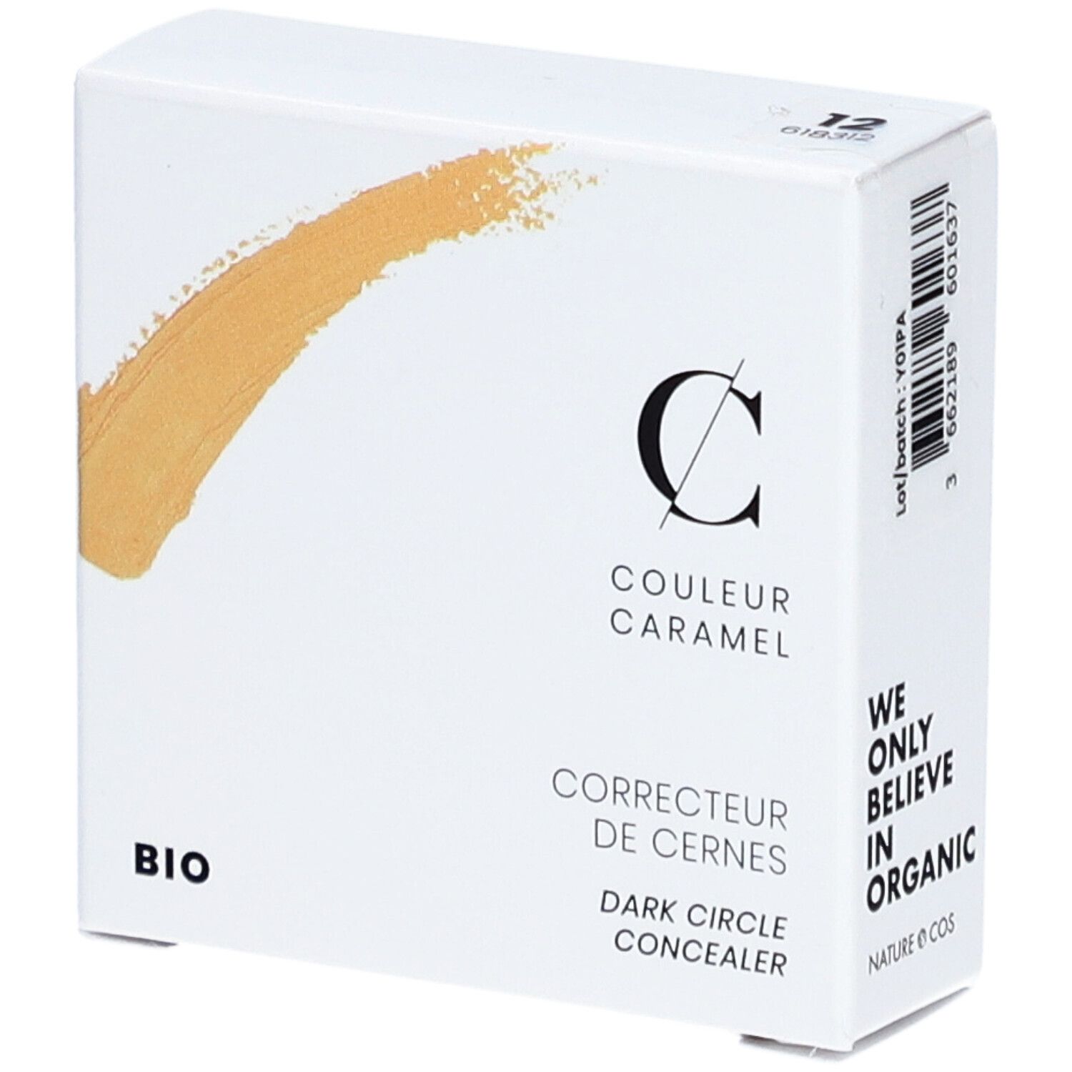 Couleur Caramel Correcteur de cernes bio N°12
