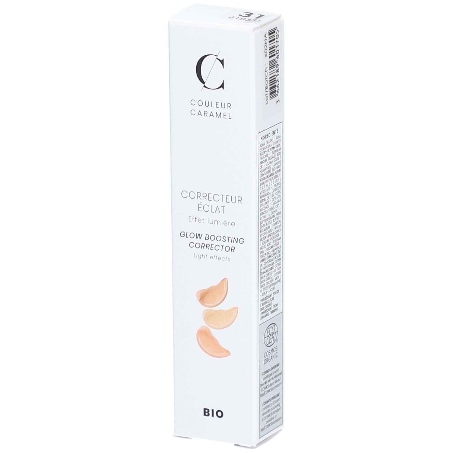 Couleur Caramel Correction éclat bio - Effet lumière N°31