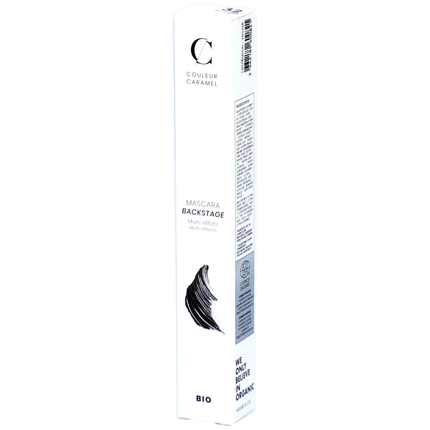 Couleur Caramel Mascara Backstage Bio Brun velours