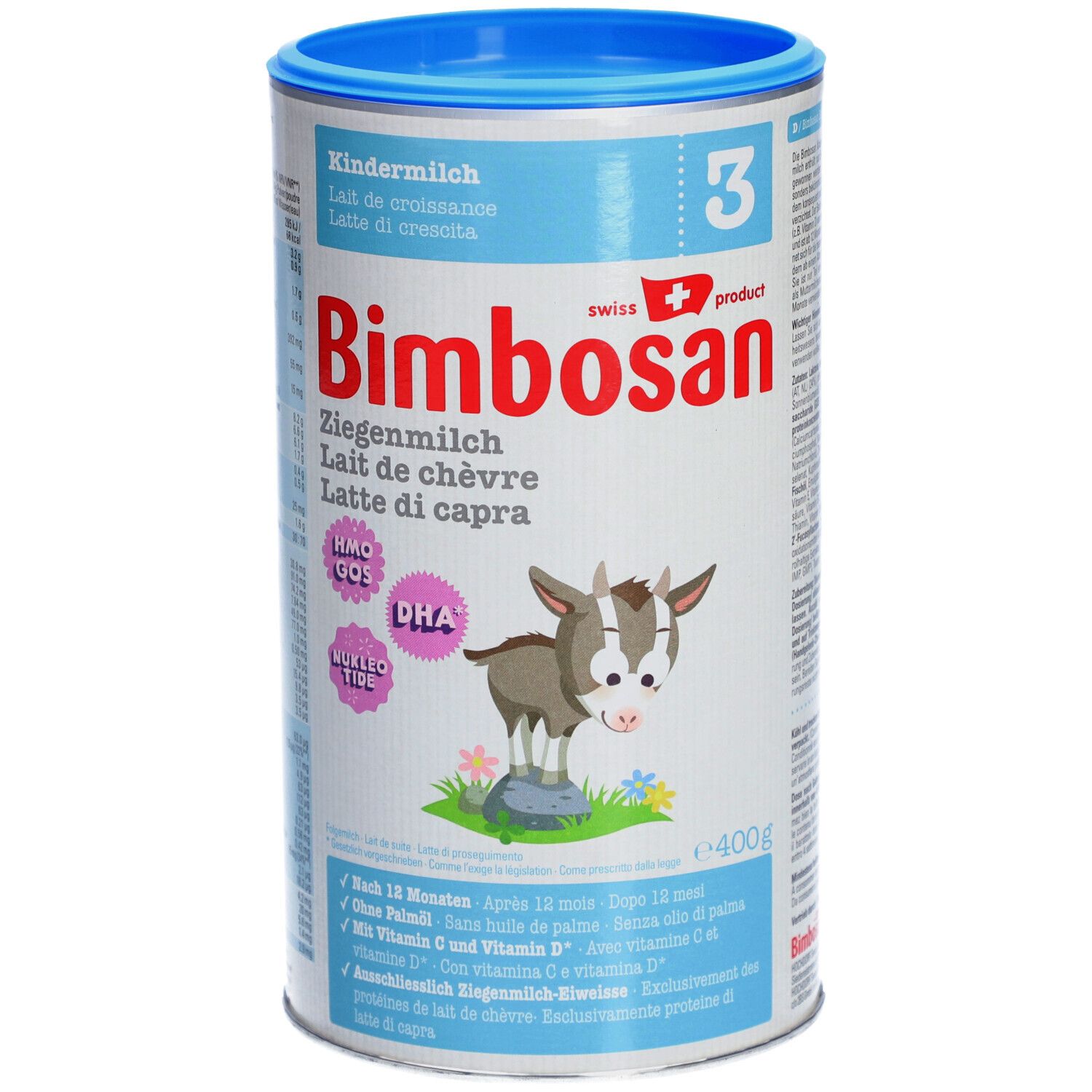 Bimbosan Ziegenmilch 3 Kindermilch Dose