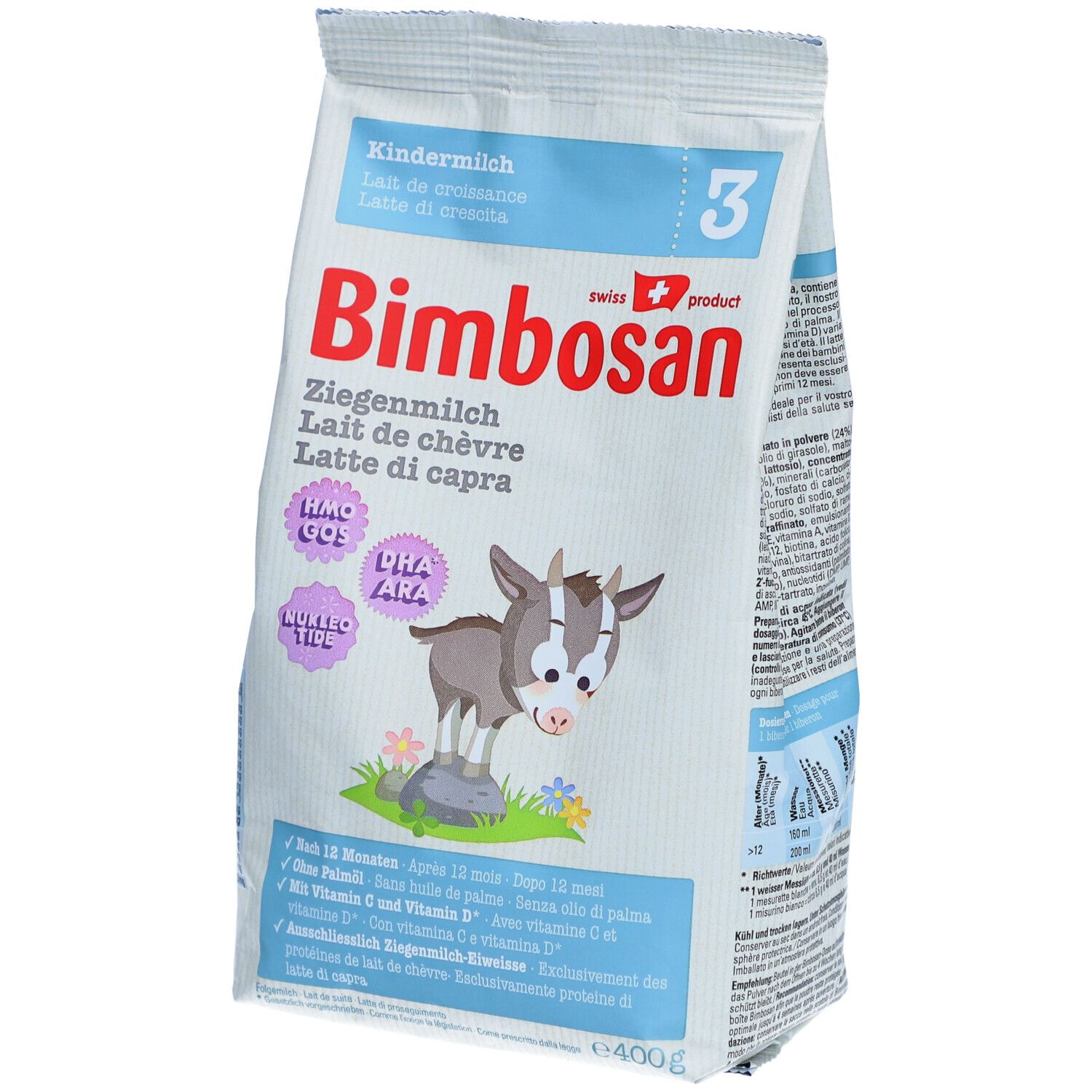 Bimbosan Ziegenmilch 3 Kindermilch Nachfüllpack