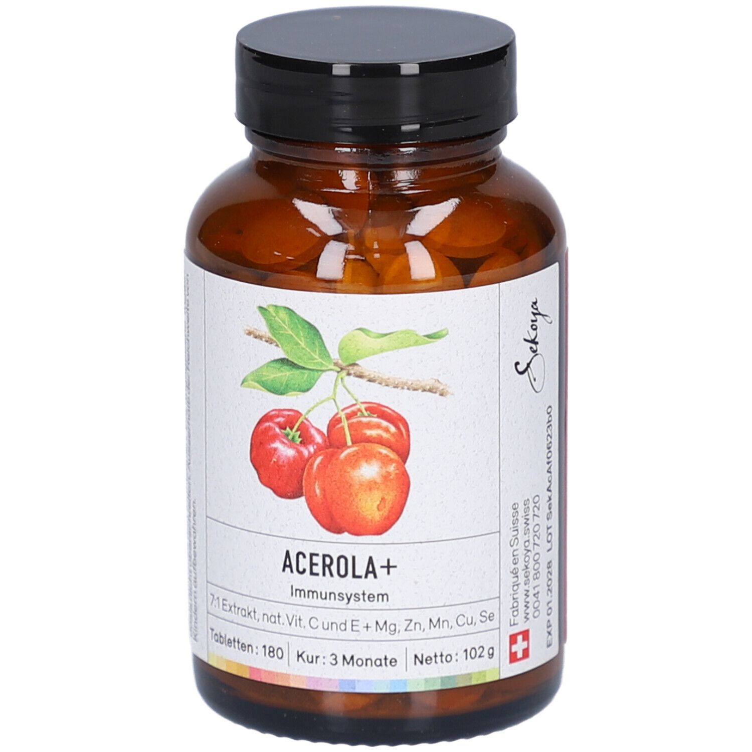 Sekoya Swiss - Acerola+ | Natürliches Vitamin C
