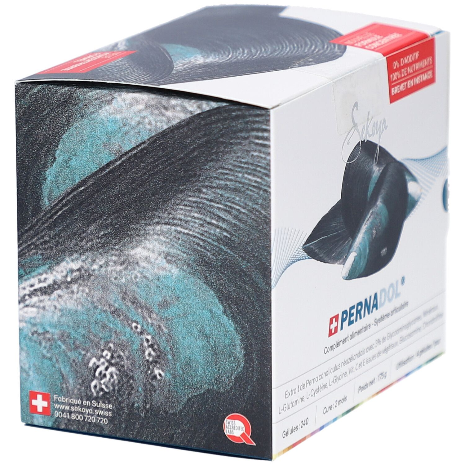 Sekoya Swiss - Pernadol | Perna canaliculus, GAG, Chondroitin | Gegen Arthrose