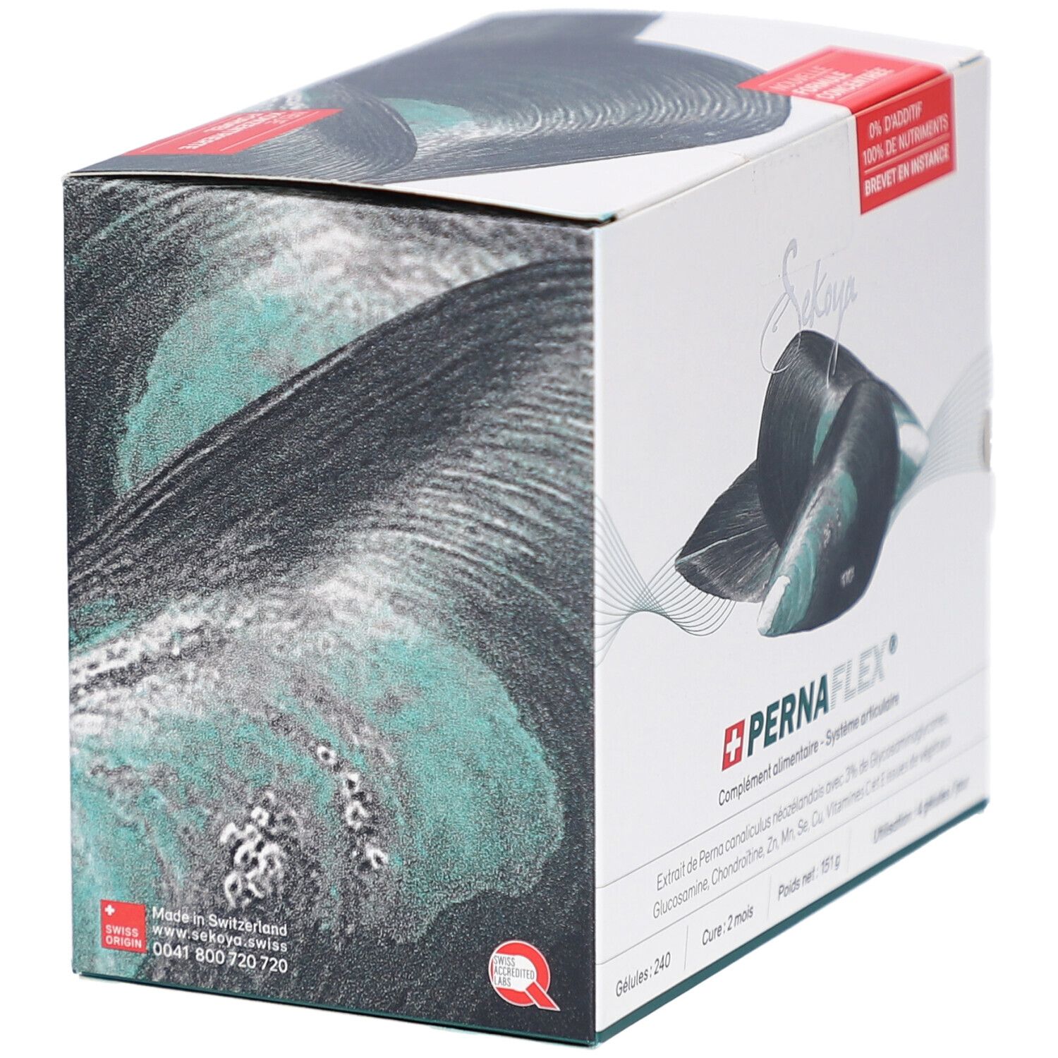 Sekoya Swiss - Pernaflex | Perna canaliculus, GAG, Chondroitin | Lindert Arthroseschmerzen