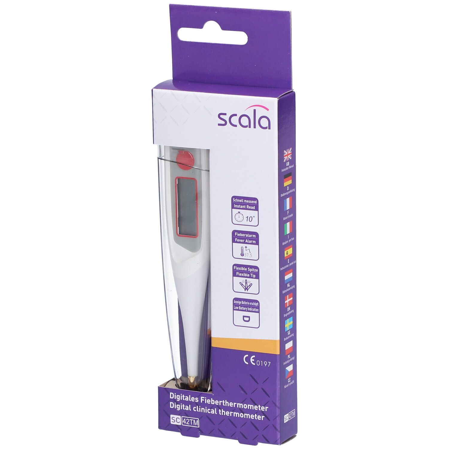 Scala Thermomètre médical numérique