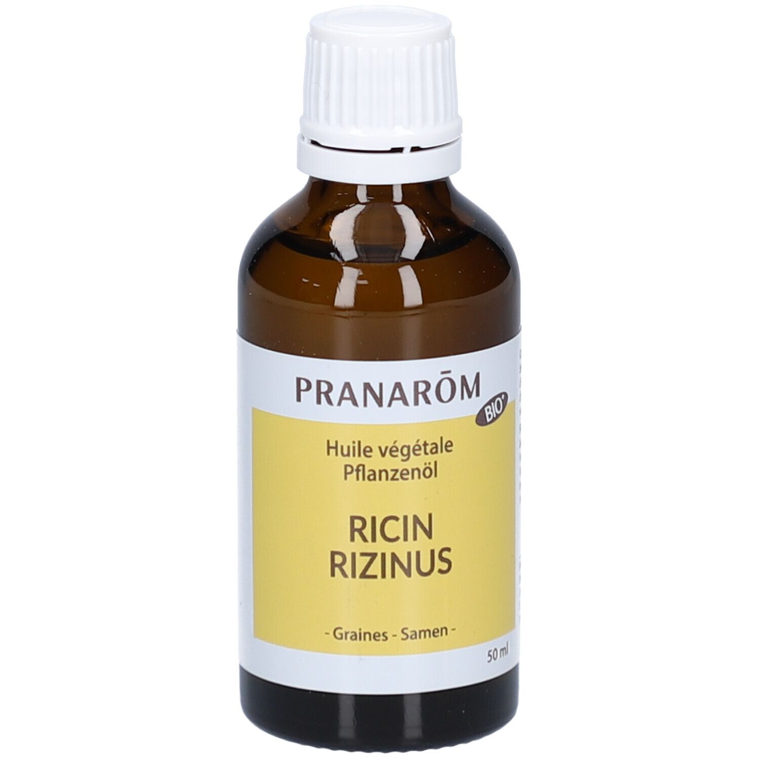 Pranarom Rizinus Pflanzenöl BIO Fl 50 ml Ätherisches Öl