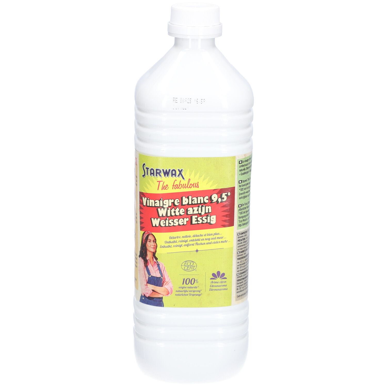 Starwax the fabulous weiss Essig 9.5° Zitr 1 lt l Liquidum
