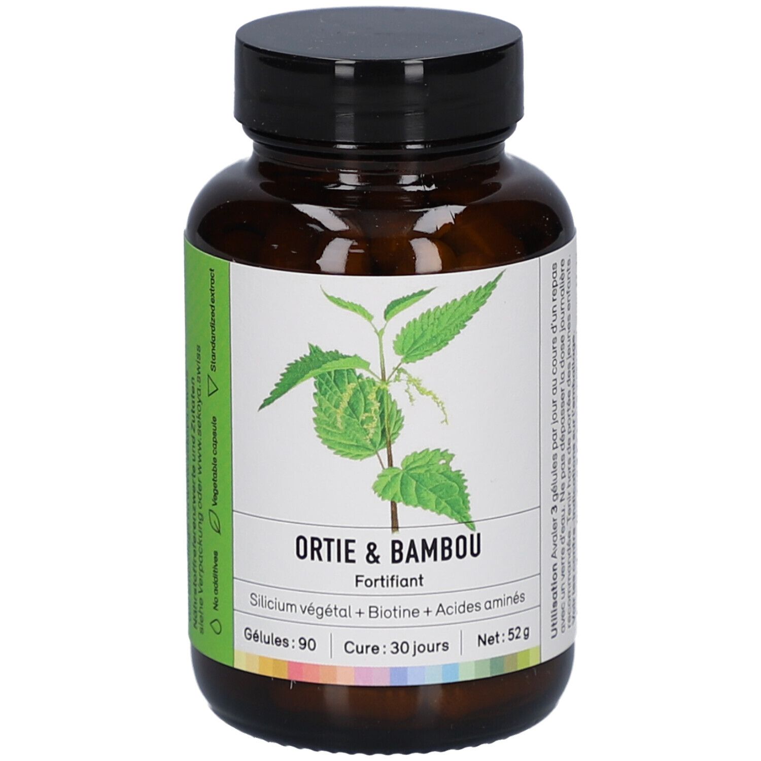 Sekoya Swiss - Brennnessel und Bambus | Stärkt Haare und Nägel