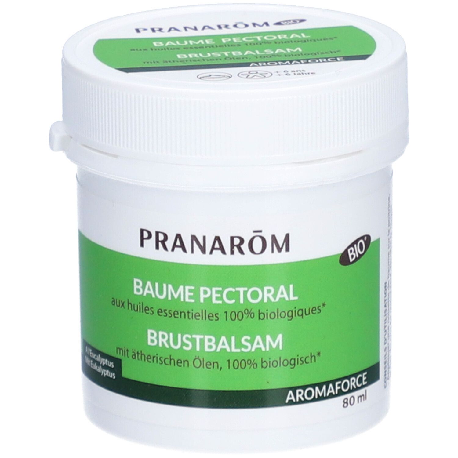 Pranarom Aromaforce Brustbalsam Bio Topf