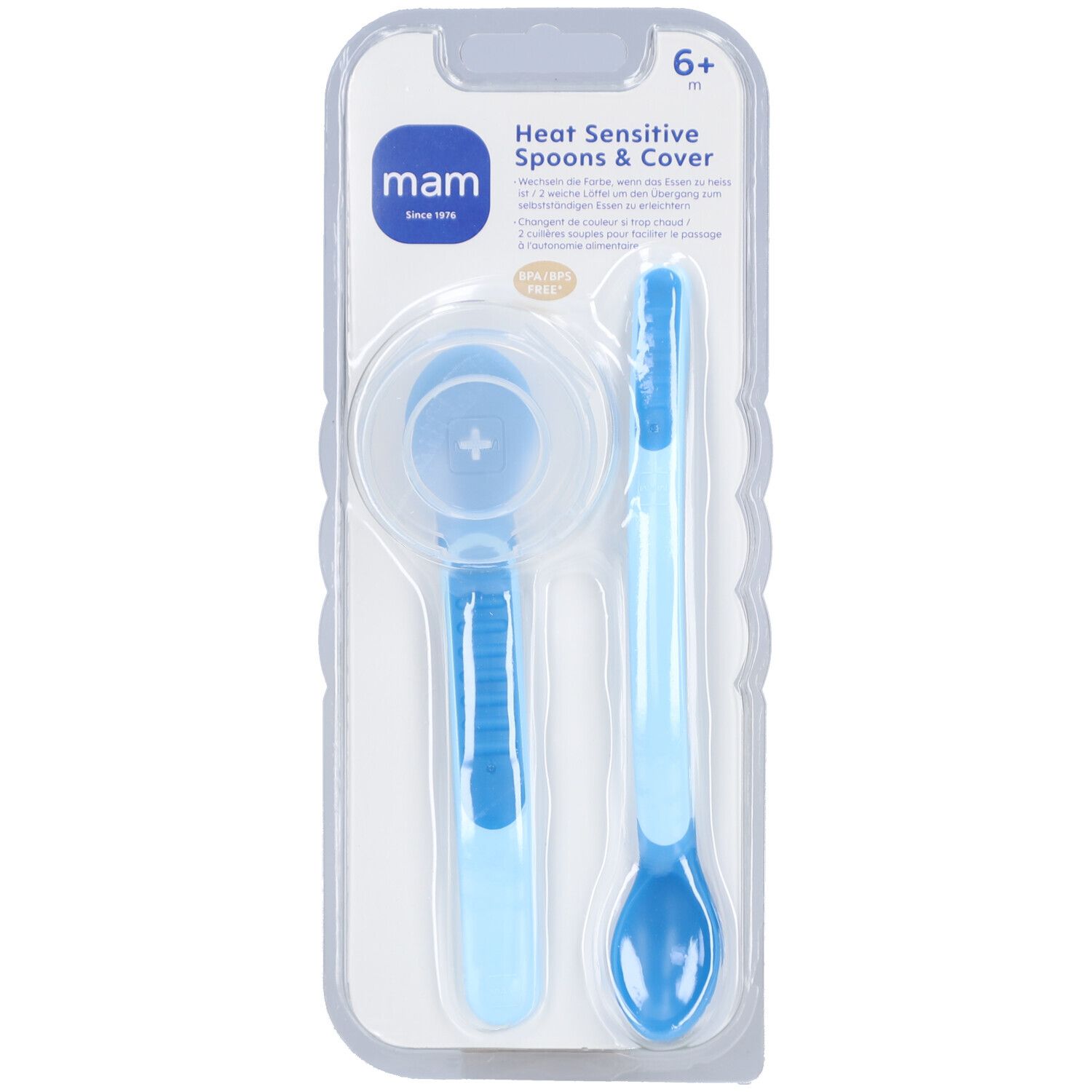 Mam Thermosensitive Löffel mit Etui 6+ Monate x2