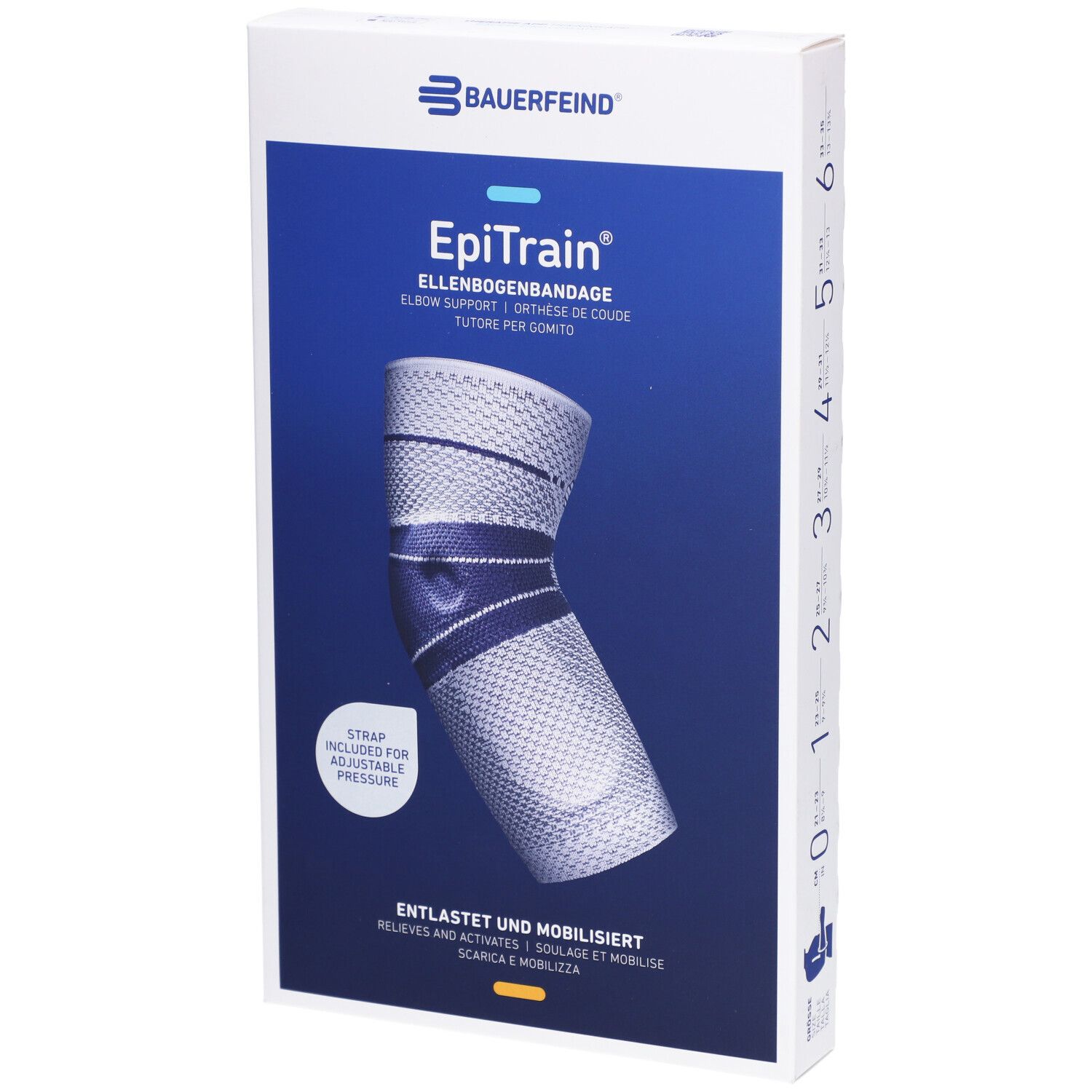 Bauerfeind® EpiTrain® Orthèse de coude Taille 3 Beige